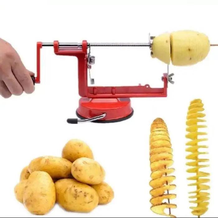 Dispozitiv pentru taiat cartofi in spirala Spiral Potato Slicer - eSeller.ro - Inovăm pentru confortul tău