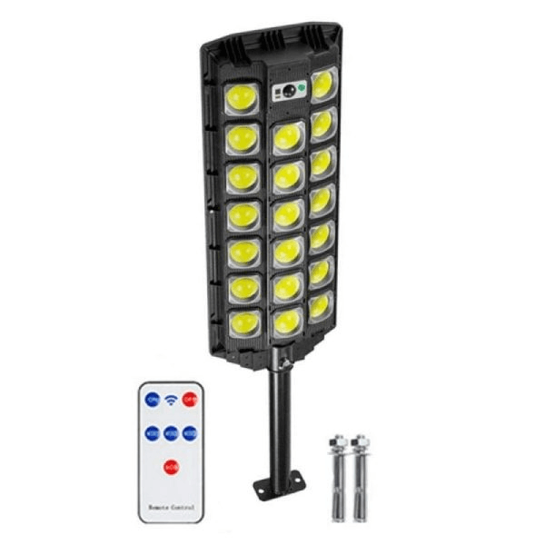 Lampa solara stradala 120w 520 LED - eSeller.ro - Inovăm pentru confortul tău