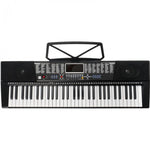 Orga electronica MK-2108 61 clape, 255 ritmuri, 255 timbre, 50 melodii demonstrative, 5 octave, clape luminate led, functii invatare 3 lectii, functii inregistrare si redare, usb, mp3, afisaj lcd, suport part