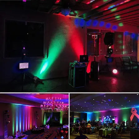 Proiector Joc De Lumini PAR 36 LED Disco / Club / Exterior / Arhitecturale