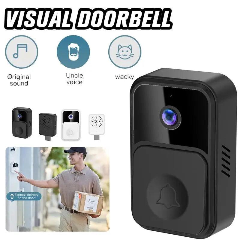 Sonerie interfon wireless inteligenta, camera HD, vedere de noapte - eSeller.ro - Inovăm pentru confortul tău