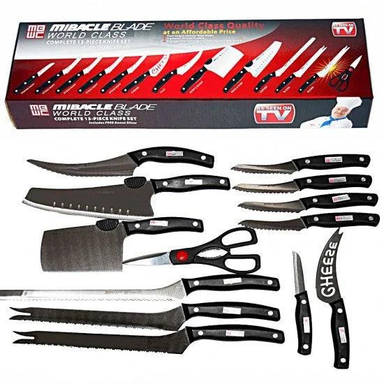 SET 13 Cutite - Miracle Blade World Class - eSeller.ro - Inovăm pentru confortul tău