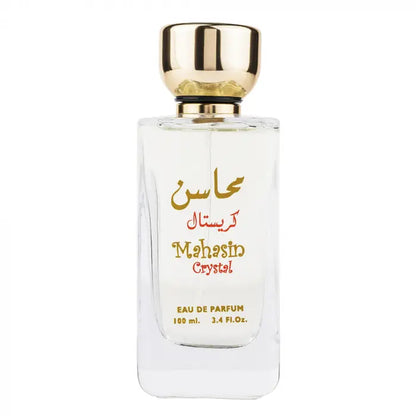 Set Mahasin Crystal, apa de parfum 100 ml si deodorant 50 ml, femei