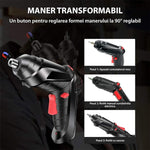 Surubelnita Electrica DEMAHO, fara Fir - 6 Nm Cuplu, Li-Ion 1800mAh, Maner Ajustabil, Set Complet de Accesorii