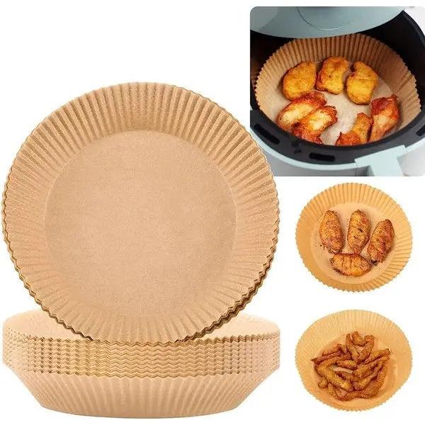 Tigaie Migas Air Fry, Fara Ulei, din ceramica + Set 50 hartii de copt 16 cm - eSeller.ro - Inovăm pentru confortul tău