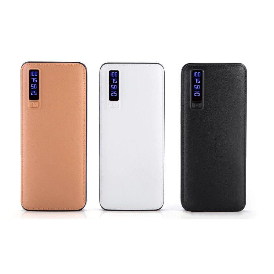 Baterie Externa Smart Power Bank 10000 mAh, 3 x USB, Design Piele - eSeller.ro - Inovăm pentru confortul tău