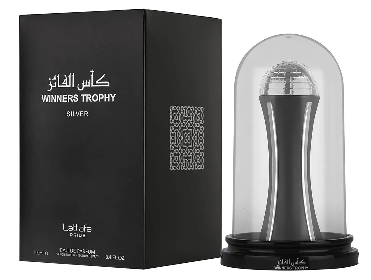 Parfum Winners Trophy Silver, colectia Lattafa Pride, apa de parfum 100 ml, unisex