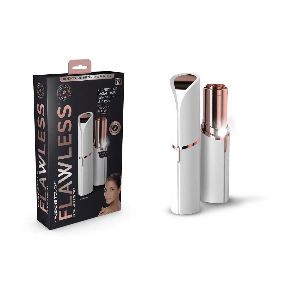 Trimmer, Epilator Facial, Portabil Finish Touch Flawless, Gold Plated - eSeller.ro - Inovăm pentru confortul tău