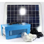 Sistem Fotovoltaic cu Panou Solar 12V/12A 100W, 3 Becuri, Iesire USB, Acumulator Incorporat, Alimentare 220 V - eSeller.ro - Inovăm pentru confortul tău