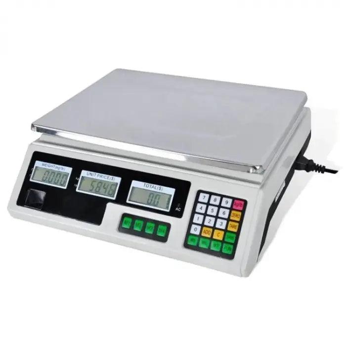 Cantar Electronic 40 kg, acumulator inclus, incarcare rapida, digital, functii multiple, afisaj dublu, autonomie mare - eSeller.ro - Inovăm pentru confortul tău