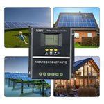 Controler solar, MPPT,12V/24V/36V/48V, 100A, display LCD, 7 moduri de functionare - eSeller.ro - Inovăm pentru confortul tău