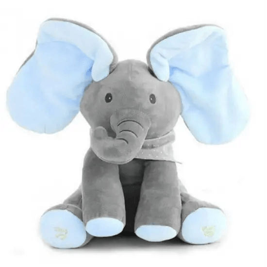 Elefant interactiv din plus - vorbeste, canta si flutura urechile - Peek a Boo - eSeller.ro - Inovăm pentru confortul tău