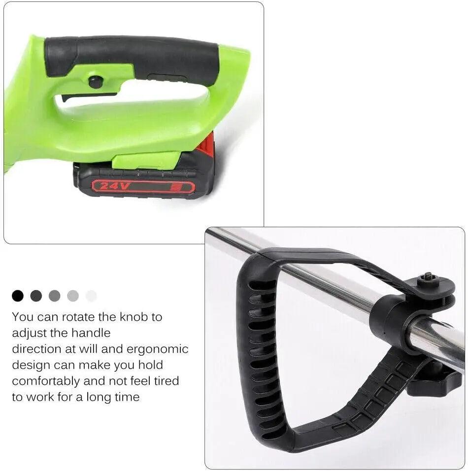 Motocoasa electrica 48V, 4000 mAh, 18000 RPM, 2 acumulatori - eSeller.ro - Inovăm pentru confortul tău