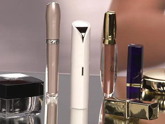 Trimmer, Epilator Facial, Portabil Finish Touch Flawless, Gold Plated - eSeller.ro - Inovăm pentru confortul tău