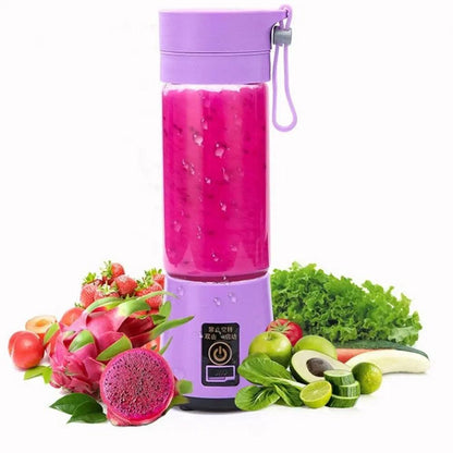 Mini Blender Portabil pentru fructe si legume, multicolor - eSeller.ro - Inovăm pentru confortul tău