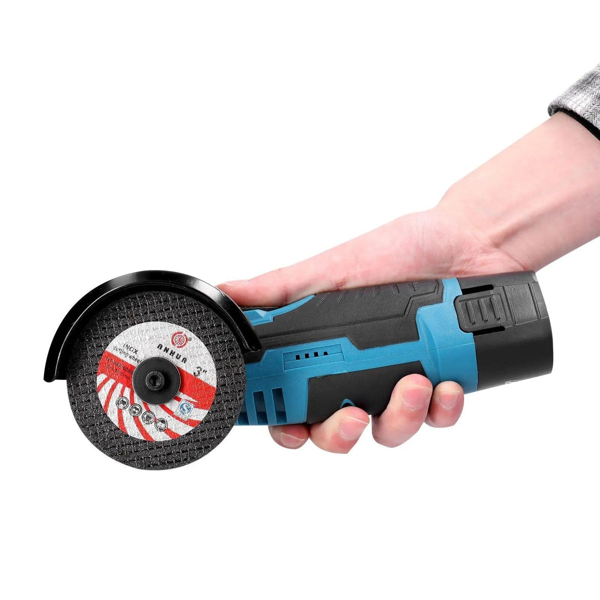 Mini Polizor Unghiular Flex Electric cu 2 acumulatori, Portabil, 12v, Disc 76MM - eSeller.ro - Inovăm pentru confortul tău