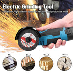 Mini Polizor Unghiular Flex Electric cu 2 acumulatori, Portabil, 12v, Disc 76MM - eSeller.ro - Inovăm pentru confortul tău
