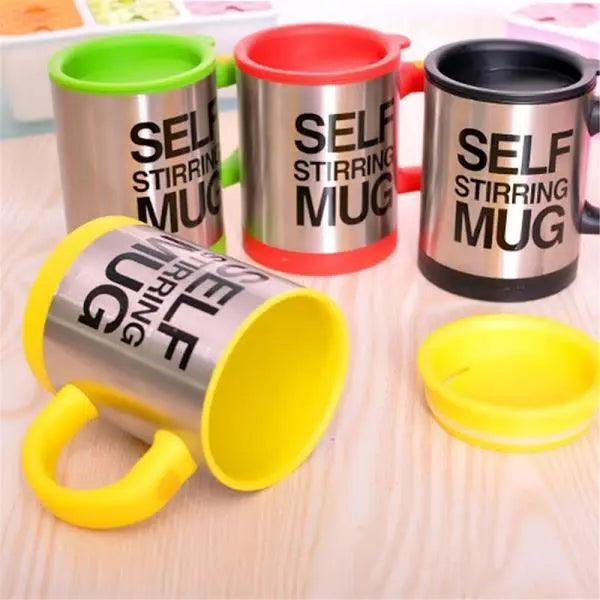 Cana cu amestecare automata Self-Stirring Mug - eSeller.ro - Inovăm pentru confortul tău